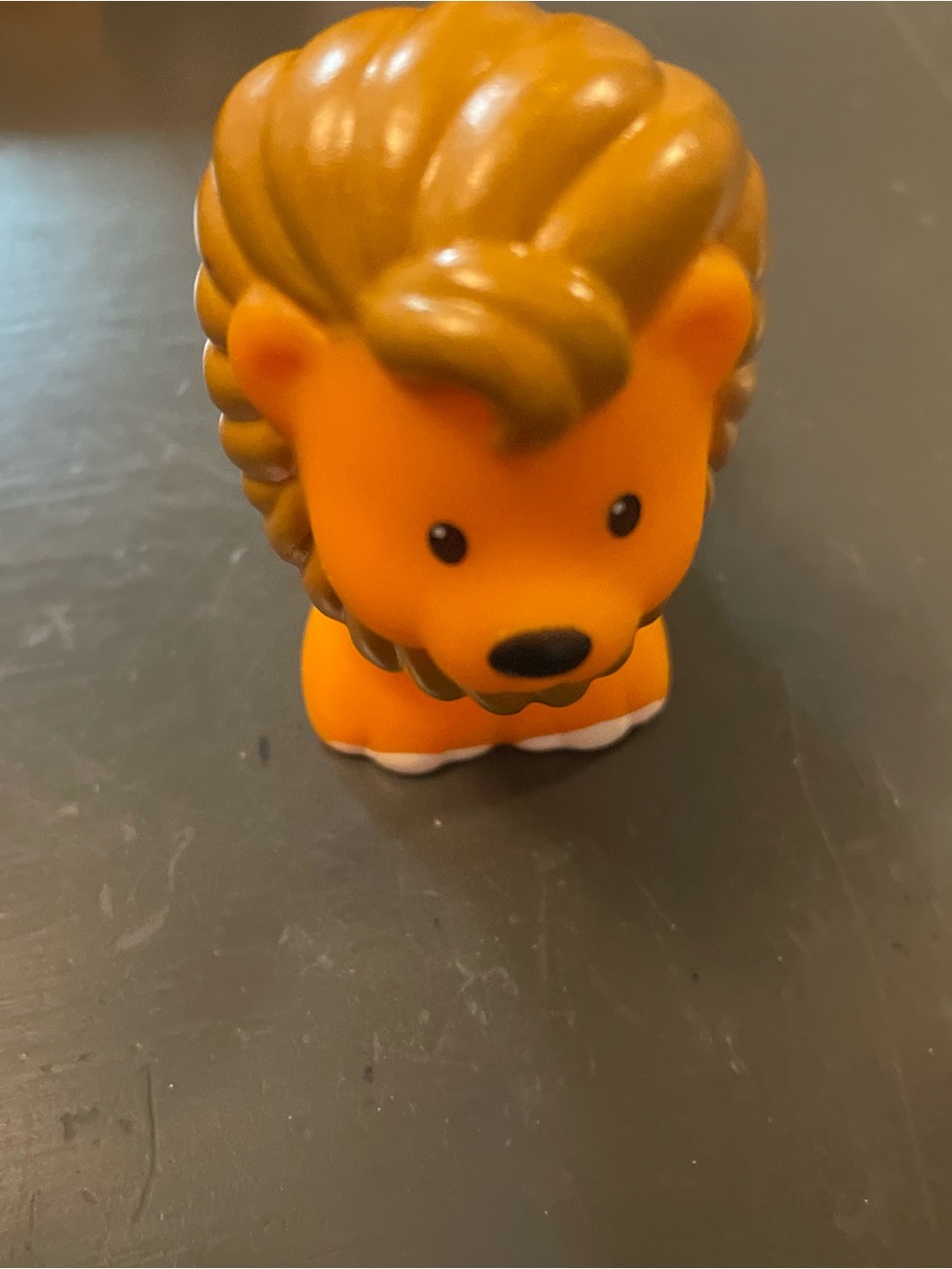 Little People Cute Orange Lion Figure circus jungle